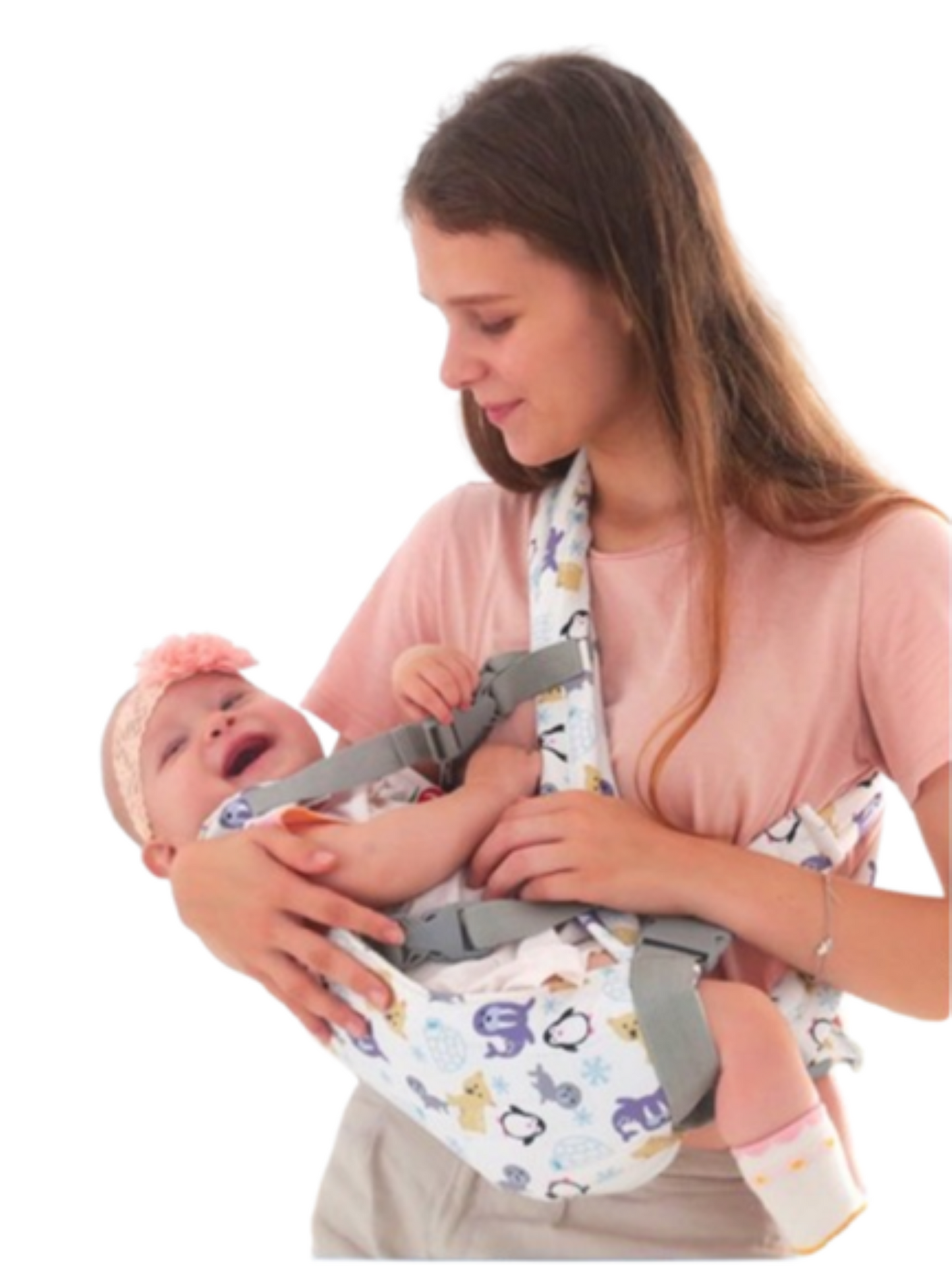 4-in-1 Baby Carrier β Ergonomic, Breathable, Adjustable for Newborns to Toddlers